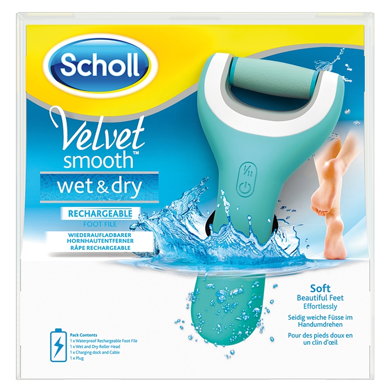 Scholl Velvet Smooth Elektrische Voetvijl Waterproof Notino Nl