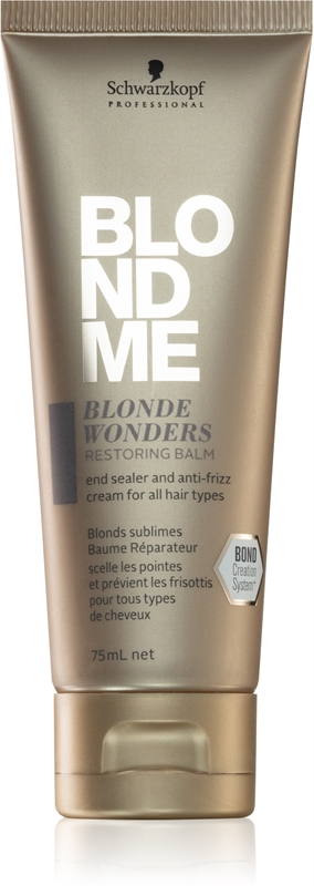 Schwarzkopf Professional Blondme Blonde Wonders Erneuernder Balsam F R