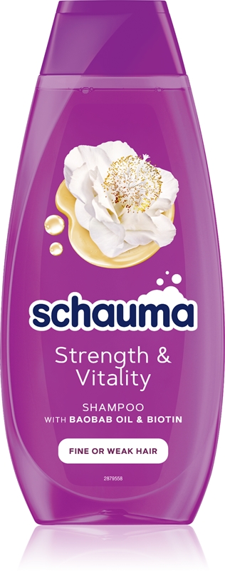 Schwarzkopf Schauma Strength Vitality Shampoing Fortifiant Pour