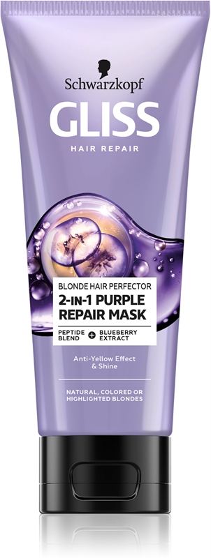 Schwarzkopf Gliss Blonde Hair Perfector Re Ener Jo A Matu Maska