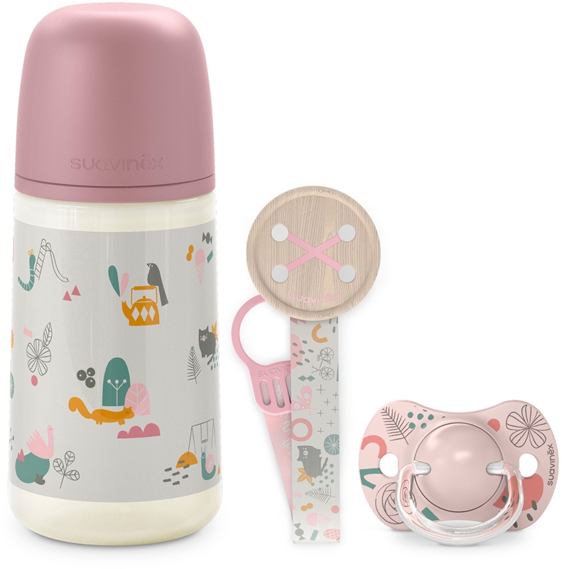 Suavinex Walk Gift Set Pink Geschenkset M F R Kinder Ab Der Geburt