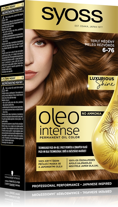 Syoss Oleo Intense Tinte Permanente Para Cabello Con Aceite Notino Es