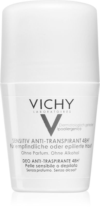 Vichy Deodorant 48h déodorant roll on pour peaux sensibles et irritées