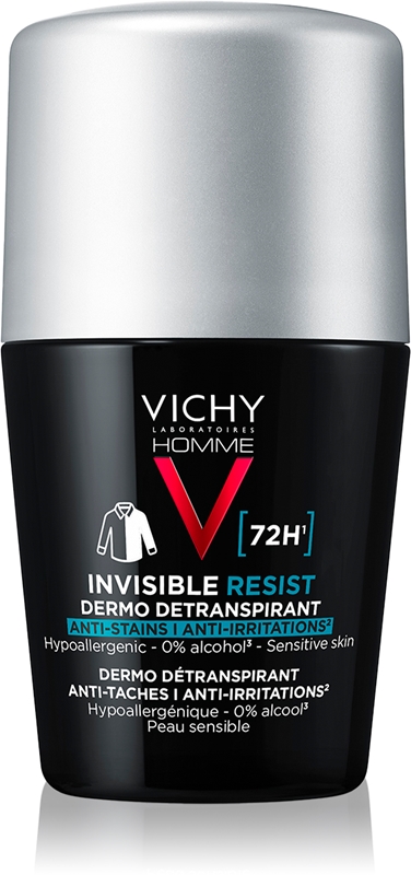 Vichy Homme Deodorant Anti Transpirant 72h Notino Fr