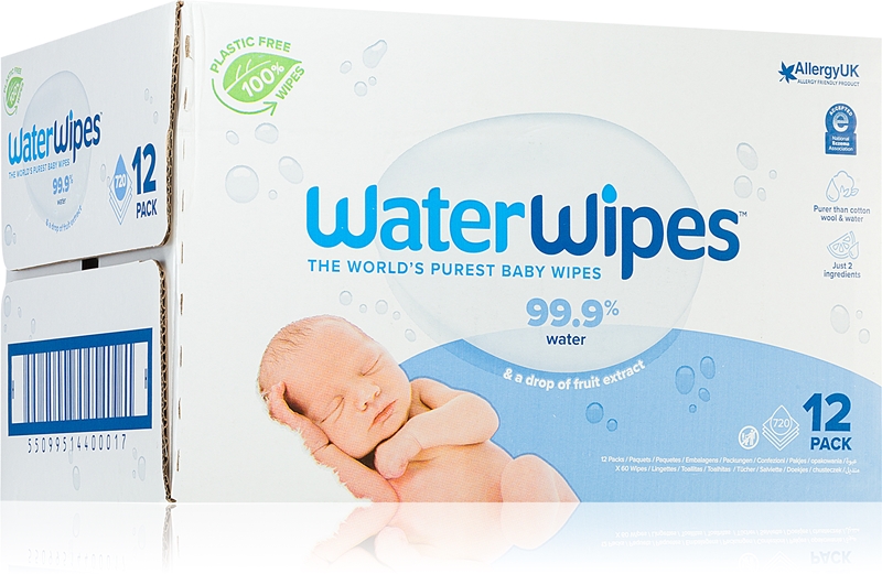 Water Wipes Baby Wipes Pack Toallitas H Medas Suaves Para Beb S