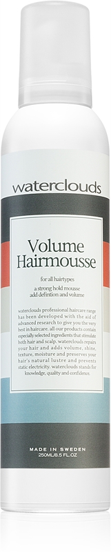 Waterclouds Volume Hair Mousse Plauk Putos Apimties Suteikian Io