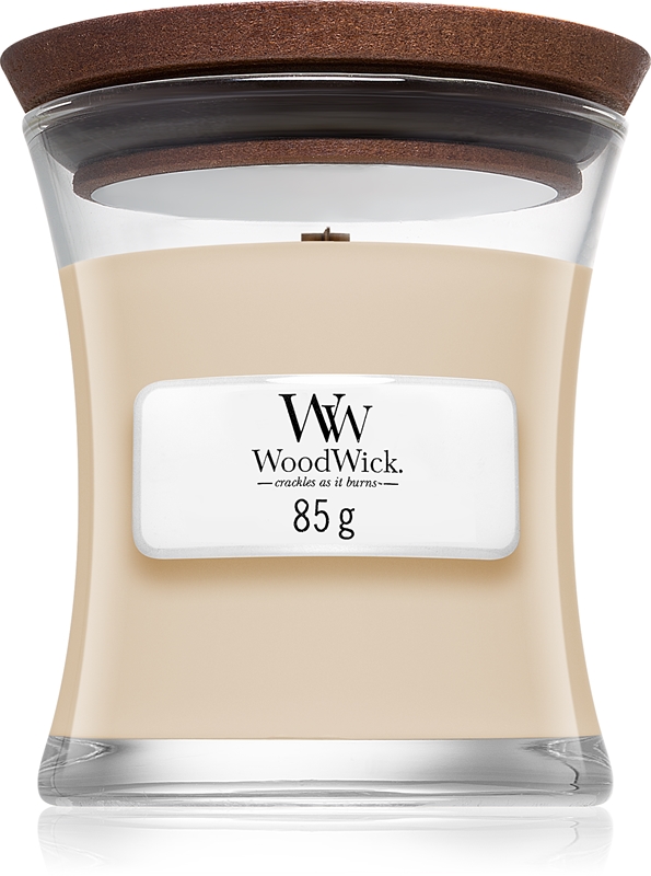 Woodwick White Honey Miel Blanc Vela Perfumada Pavio De Madeira