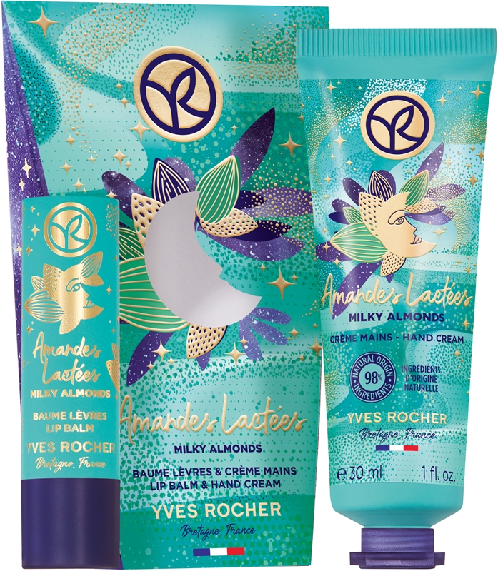 Yves Rocher Noel Milky Almonds Coffret Para Pele Fina E Lisa Notino Pt