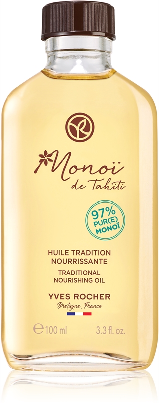 Yves Rocher Monoi De Tahiti Nourishing Oil For Body And Hair Notino Co Uk