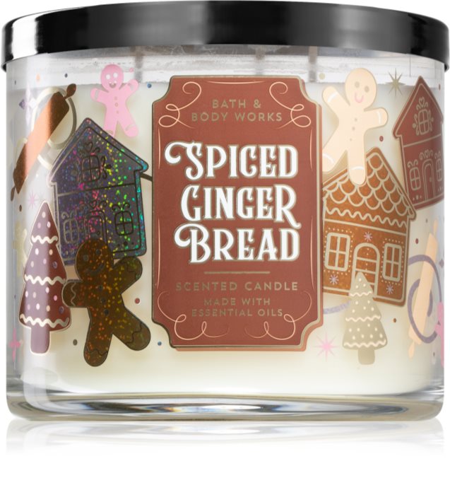 Bath Body Works Spiced Gingerbread Tuoksukynttilä notino fi