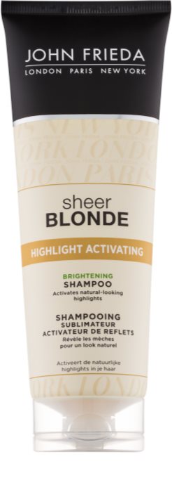 John Frieda Sheer Blonde Highlight Activating aufhellendes Shampoo für