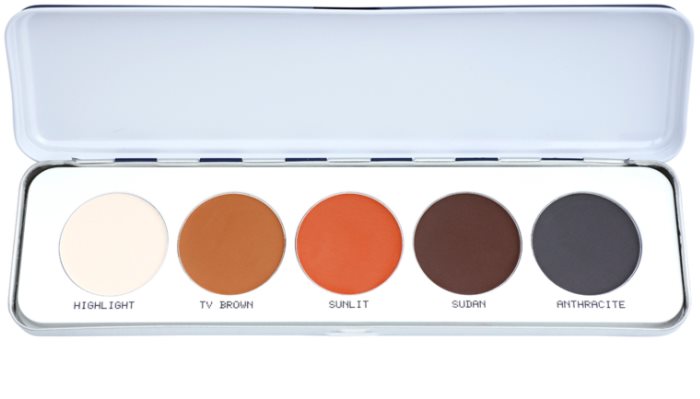 Kryolan Basic Eyes Paleta De Sombras De Ojos Colores Notino Es