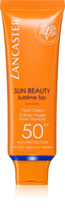 Lancaster Sun Beauty Face Cream Krem Do Opalania Do Twarzy SPF 50