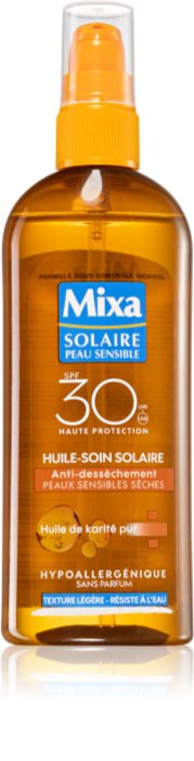 MIXA Sun olej na opaľovanie SPF 30 notino sk