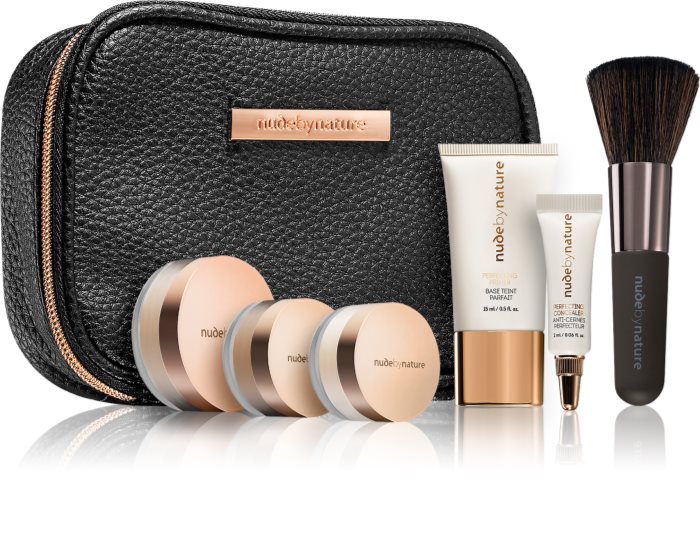 Nude By Nature Complexion Essentials Starter Kit Coffret Cadeau N