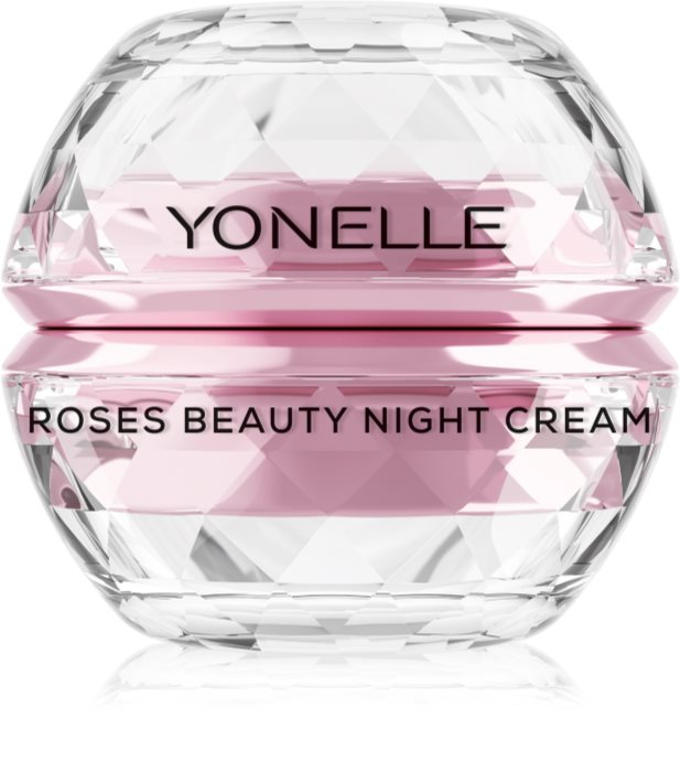 Yonelle Roses crème de nuit rajeunissante visage et contour des yeux