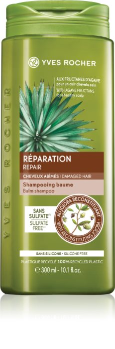 Yves Rocher R Paration Regenerating Shampoo For Damaged Hair Notino Co Uk