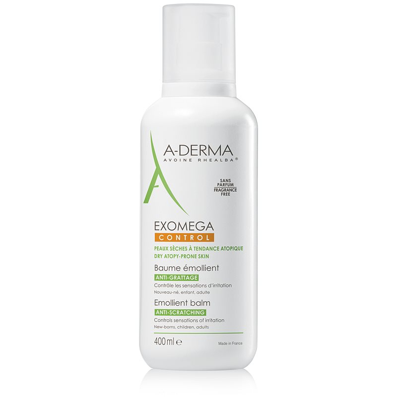 A-Derma Exomega зволожуючий бальзам для тіла для дуже сухої та чутливої, атопічної шкіри
A-Derma Exomega зволожуючий бальзам для тіла для дуже сухої та чутливої, атопічної шкіри