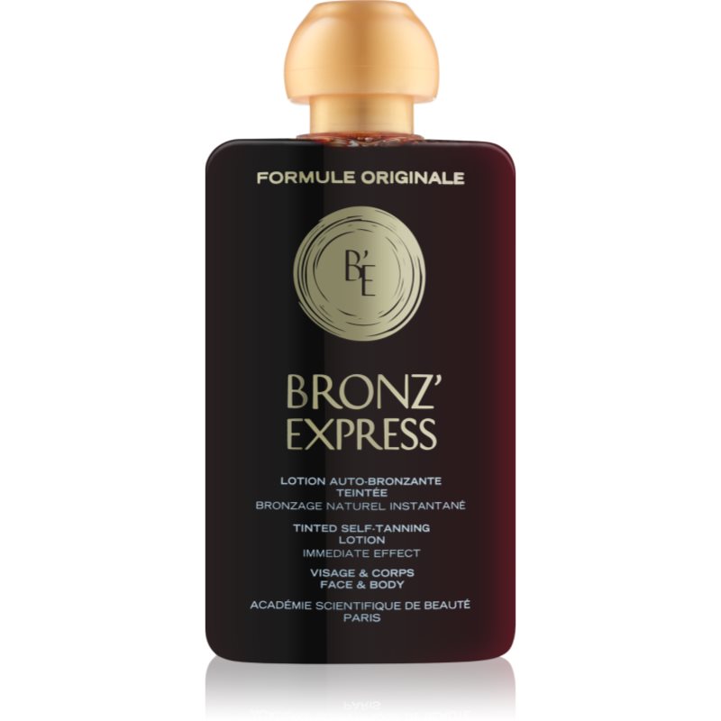 Académie Scientifique de Beauté BronzeExpress тонуючий лосьйон для обличчя та тіла
Académie Scientifique de Beauté BronzeExpress тонуючий лосьйон для обличчя та тіла