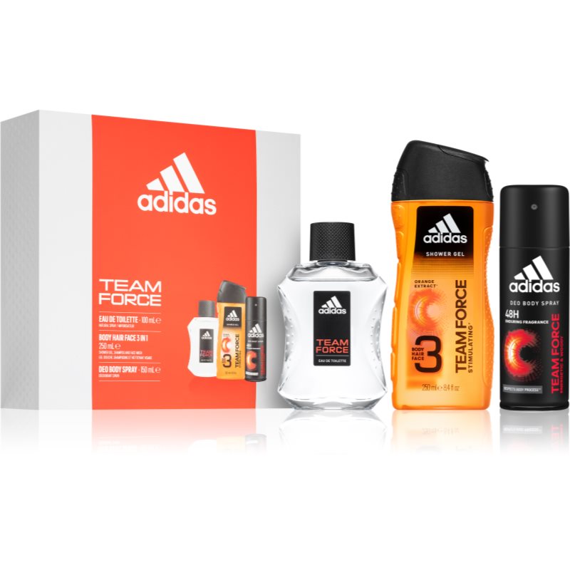 Adidas Team Force Edition 2022 подарунковий набір (для чудового вигляду) для чоловіків
Adidas Team Force Edition 2022 подарунковий набір (для чудового вигляду) для чоловіків