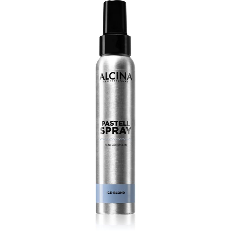 Alcina Pastell Spray тонуючий спрей для волосся з миттєвим ефектом відтінок Ice-Blond
Alcina Pastell Spray тонуючий спрей для волосся з миттєвим ефектом відтінок Ice-Blond