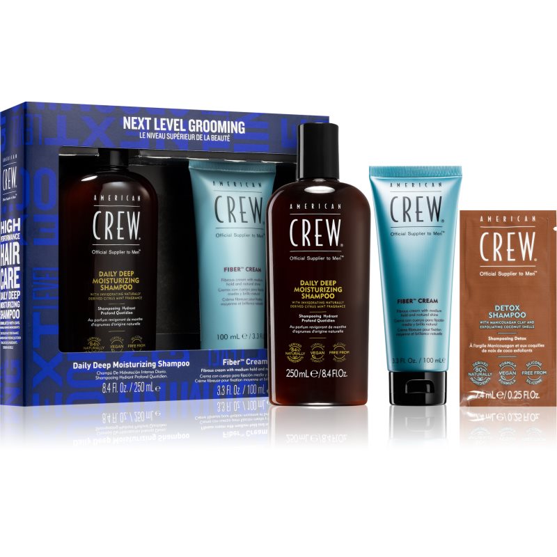 American Crew Next Level Grooming Set подарунковий набір (для щоденного використання) для чоловіків
American Crew Next Level Grooming Set подарунковий набір (для щоденного використання) для чоловіків