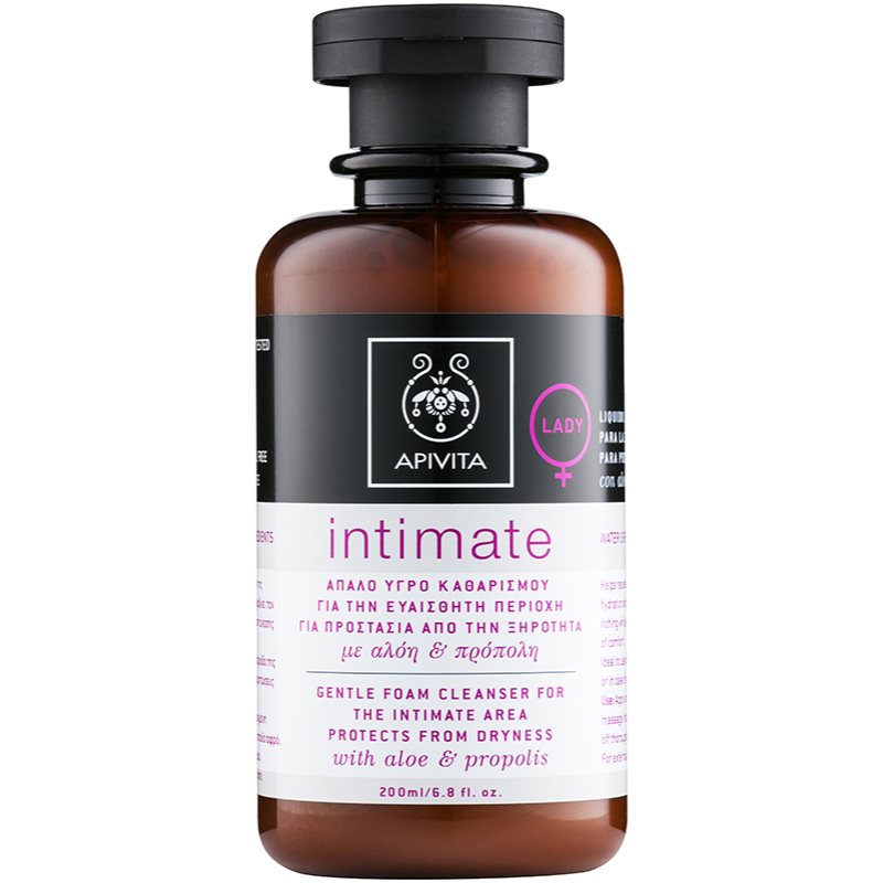Apivita Intimate Care Aloe & Propolis ніжний гель-піна для вмивання для інтимної гігієни
Apivita Intimate Care Aloe & Propolis ніжний гель-піна для вмивання для інтимної гігієни