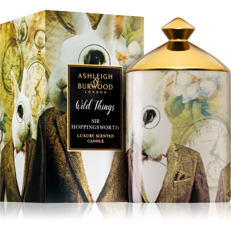 Ashleigh & Burwood London Wild Things Sir Hoppingsworth ароматизована свічка (Cognac & Leather
Ashleigh & Burwood London Wild Things Sir Hoppingsworth ароматизована свічка (Cognac & Leather