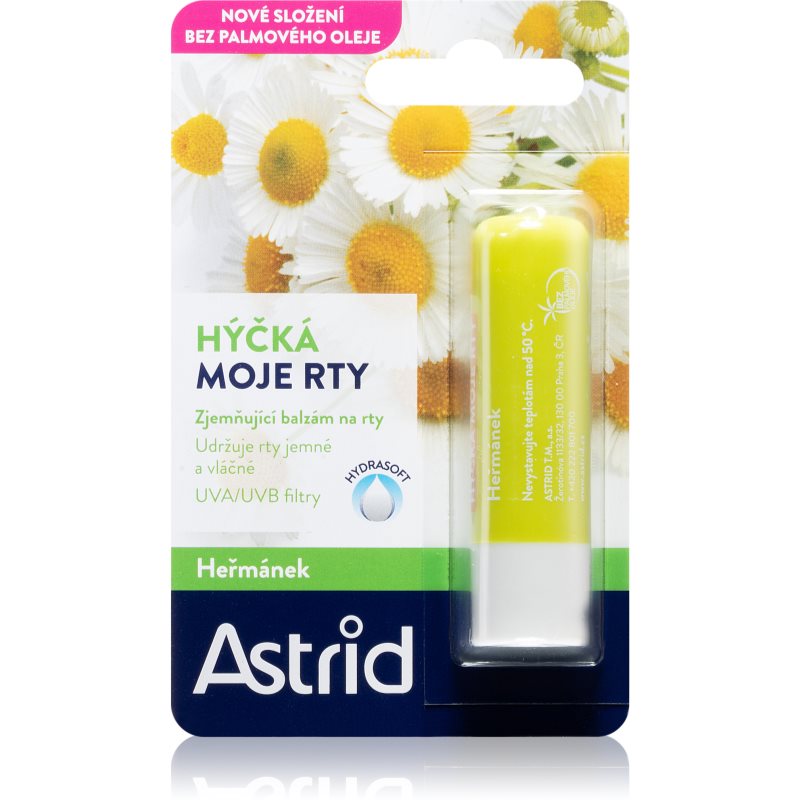 Astrid Lip Care бальзам з екстрактом ромашки для сухої та чутливої шкіри губ з відновлюючим ефектом
Astrid Lip Care бальзам з екстрактом ромашки для сухої та чутливої шкіри губ з відновлюючим ефектом