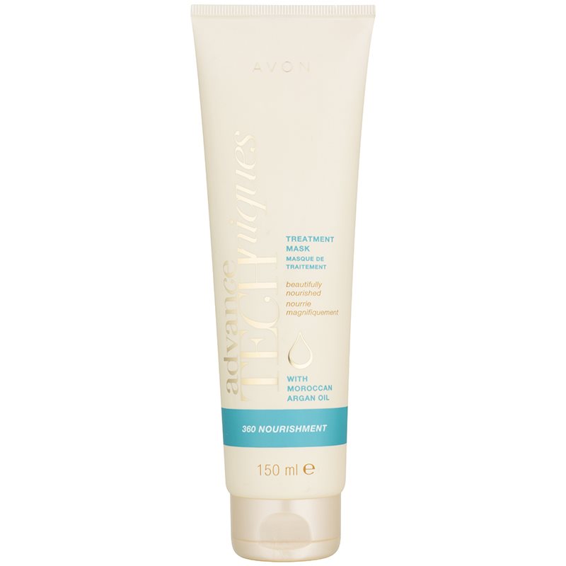 Avon Advance Techniques 360 Nourishment маска для волосся з вмістом мароканської арганової олійки
Avon Advance Techniques 360 Nourishment маска для волосся з вмістом мароканської арганової олійки