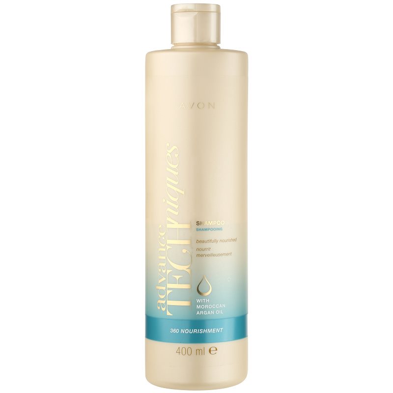 Avon Advance Techniques 360 Nourishment поживний шампунь з марокканською аргановою олійкою для всіх типів волосся
Avon Advance Techniques 360 Nourishment поживний шампунь з марокканською аргановою олійкою для всіх типів волосся