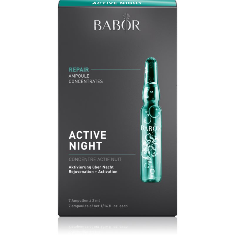 BABOR Ampoule Concentrates Active Night омолоджуюча сироватка для шкіри наколо очей
BABOR Ampoule Concentrates Active Night омолоджуюча сироватка для шкіри наколо очей