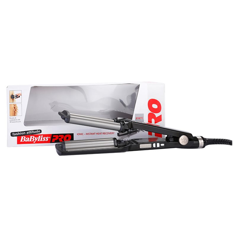 BaByliss PRO Curling Iron Ionic 3D Waver 2369TTE потрійні щипці для завивки для волосся BAB2369TTE
BaByliss PRO Curling Iron Ionic 3D Waver 2369TTE потрійні щипці для завивки для волосся BAB2369TTE
