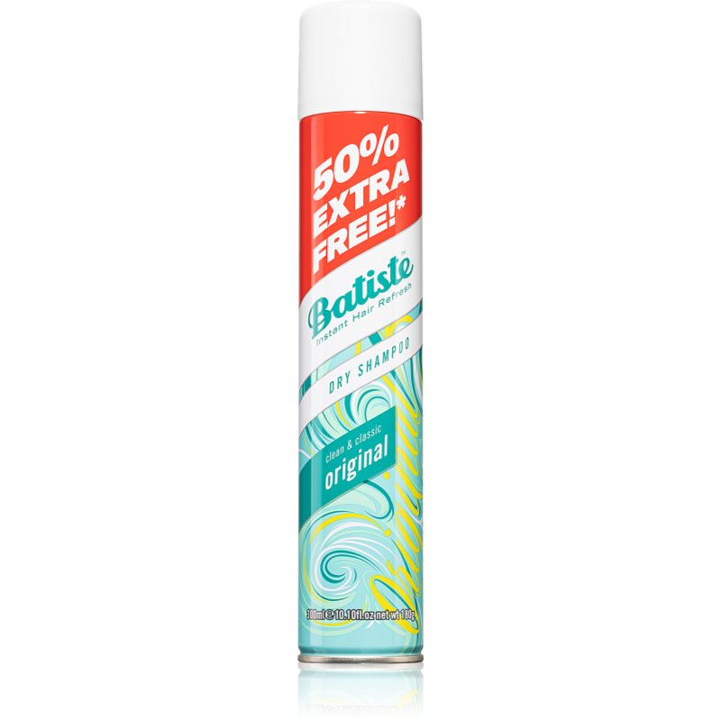 Batiste Original сухий шампунь для абсорбції секрету сальних залоз та надання свіжості волоссю
Batiste Original сухий шампунь для абсорбції секрету сальних залоз та надання свіжості волоссю