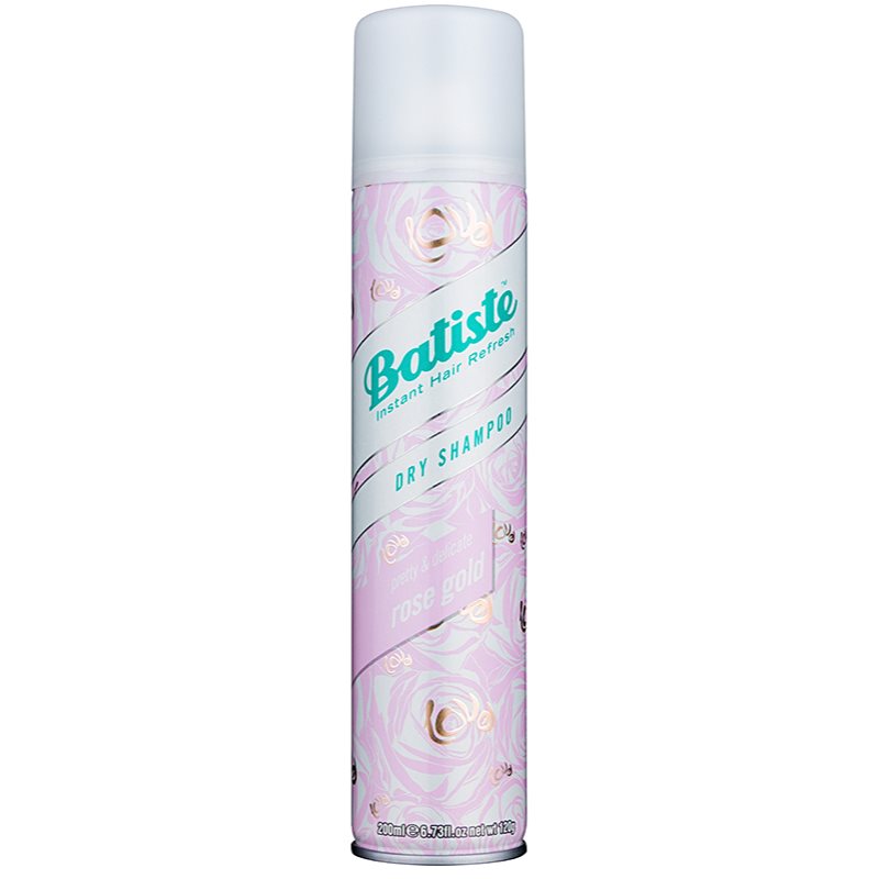 Batiste Rose Gold сухий шампунь для абсорбції секрету сальних залоз та надання свіжості волоссю
Batiste Rose Gold сухий шампунь для абсорбції секрету сальних залоз та надання свіжості волоссю
