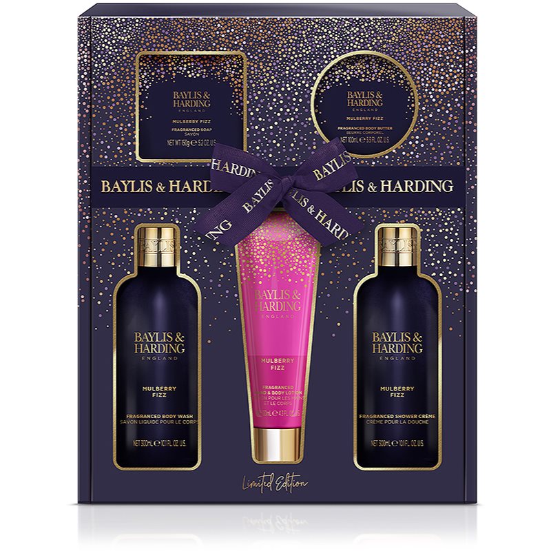 Baylis & Harding Mulberry Fizz подарунковий набір (для ніжної і гладенької шкіри)
Baylis & Harding Mulberry Fizz подарунковий набір (для ніжної і гладенької шкіри)