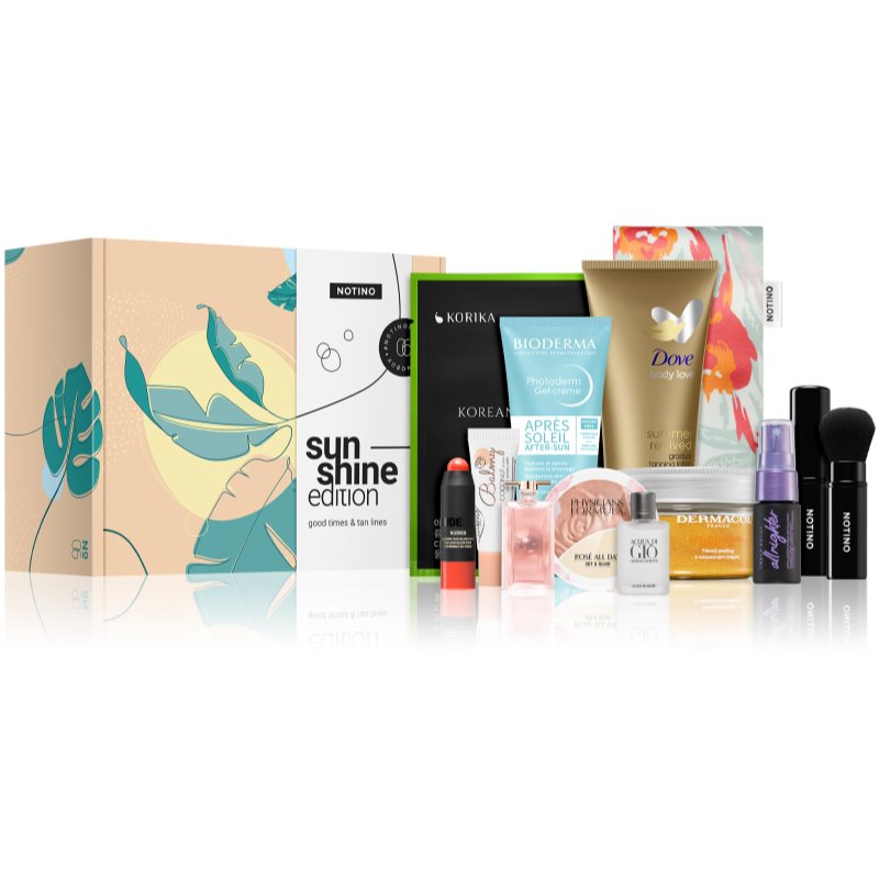 Beauty Beauty Box Notino June - Sunshine Edition вигідна упаковка (лімітоване видання) для обличчя та тіла
Beauty Beauty Box Notino June - Sunshine Edition вигідна упаковка (лімітоване видання) для обличчя та тіла