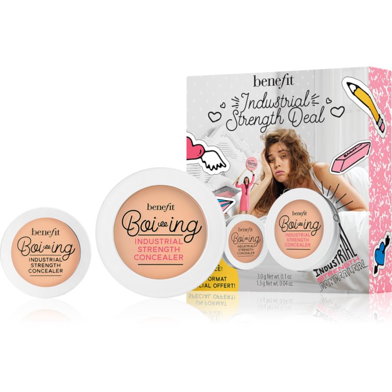 Benefit Boi-ing Industrial Strength Deal набір декоративної косметики відтінок 02 Light Cool
Benefit Boi-ing Industrial Strength Deal набір декоративної косметики відтінок 02 Light Cool