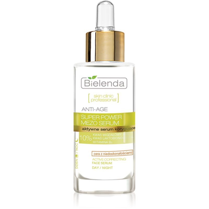 Bielenda Skin Clinic Professional Super Power Mezo Serum омолоджуюча сироватка для шкіри з недоліками
Bielenda Skin Clinic Professional Super Power Mezo Serum омолоджуюча сироватка для шкіри з недоліками