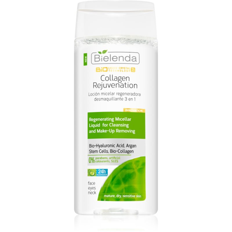 Bielenda BioTech 7D Collagen Rejuvenation 40+ Міцелярна очищуюча вода з відновлюючим ефектом
Bielenda BioTech 7D Collagen Rejuvenation 40+ Міцелярна очищуюча вода з відновлюючим ефектом