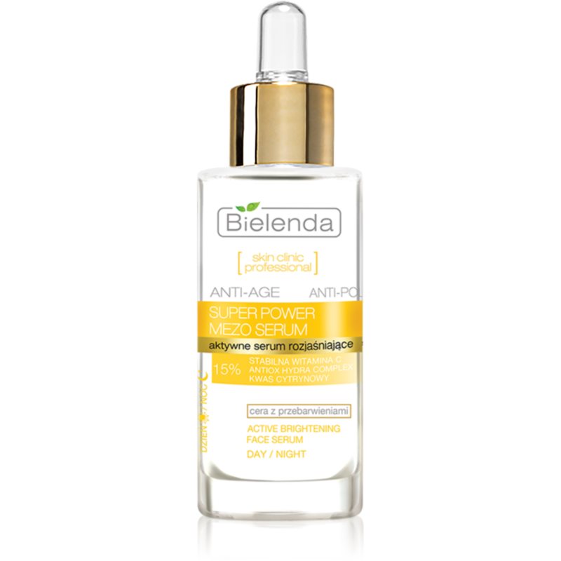 Bielenda Skin Clinic Professional Super Power Mezo Serum активна сироватка для сяючої шкіри
Bielenda Skin Clinic Professional Super Power Mezo Serum активна сироватка для сяючої шкіри
