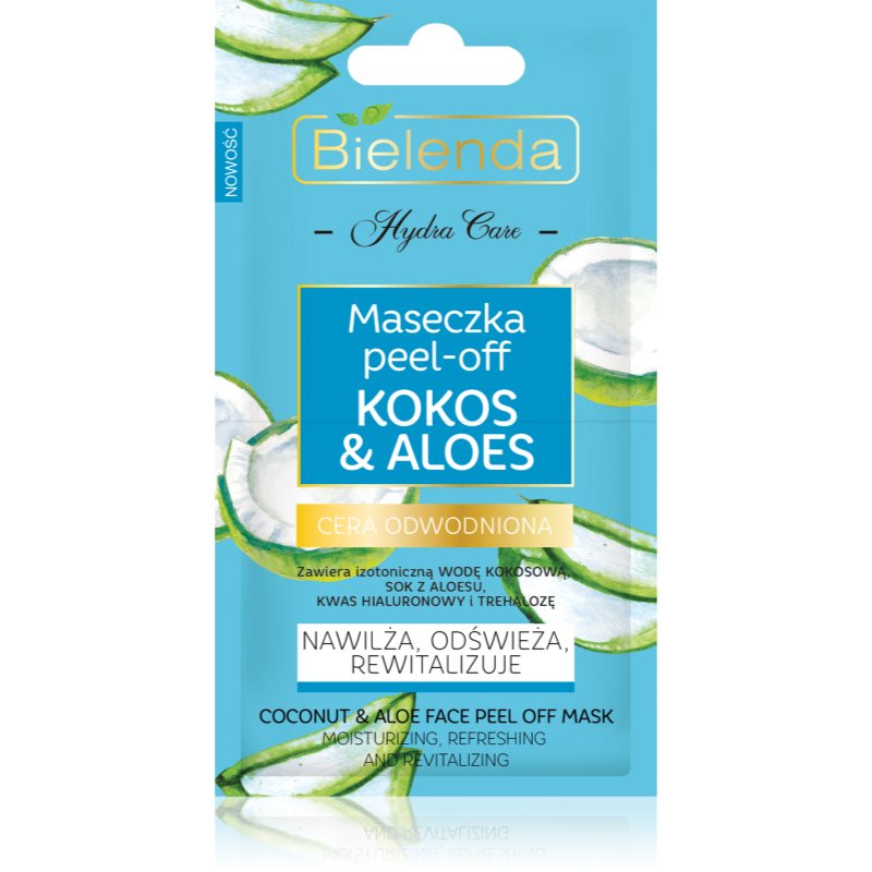 Bielenda Hydra Care Coconut & Aloe маска-пілінг для обличчя зі зволожуючим ефектом
Bielenda Hydra Care Coconut & Aloe маска-пілінг для обличчя зі зволожуючим ефектом