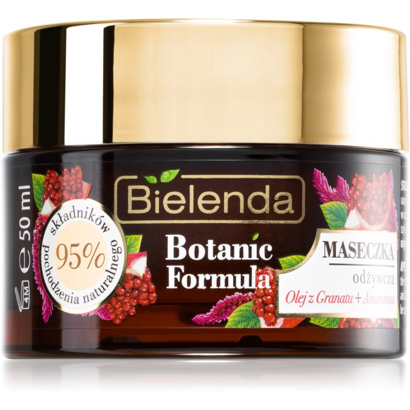 Bielenda Botanic Formula Pomegranate Oil + Amaranth зволожуюча та поживна маска для обличчя
Bielenda Botanic Formula Pomegranate Oil + Amaranth зволожуюча та поживна маска для обличчя