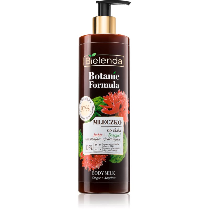 Bielenda Botanic Formula Ginger + Angelica зволожуюче та зміцнююче молочко для тіла
Bielenda Botanic Formula Ginger + Angelica зволожуюче та зміцнююче молочко для тіла