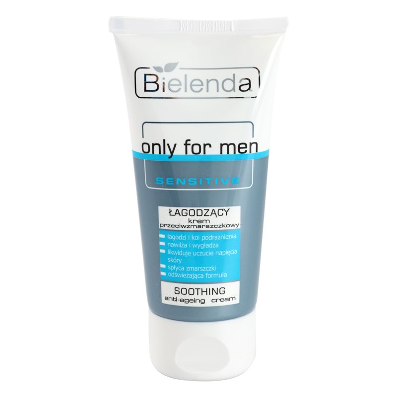 Bielenda Only for Men Sensitive заспокоюючий крем проти зморшок
Bielenda Only for Men Sensitive заспокоюючий крем проти зморшок