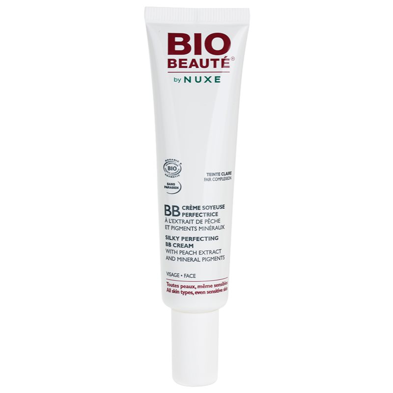 Bio Beauté by Nuxe Skin-Perfecting BB крем з екстрактом абрикосу та мінеральними пігментами відтінок Fair
Bio Beauté by Nuxe Skin-Perfecting BB крем з екстрактом абрикосу та мінеральними пігментами відтінок Fair