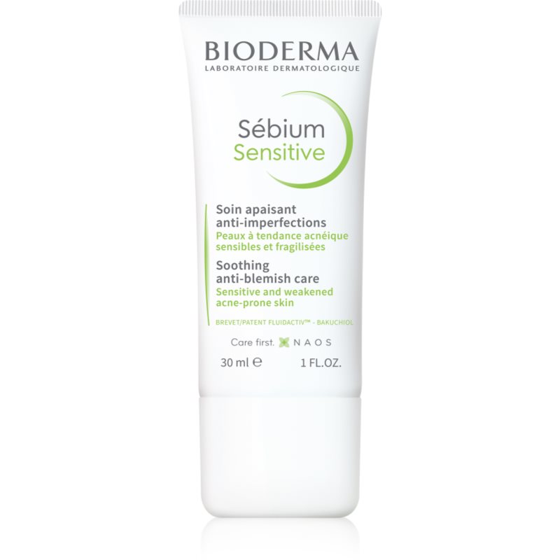 Bioderma Sébium Sensitive інтенсивний зволожуючий та заспокоюючий крем для шкіри висушеної та подразненої лікуванням акне
Bioderma Sébium Sensitive інтенсивний зволожуючий та заспокоюючий крем для шкіри висушеної та подразненої лікуванням акне