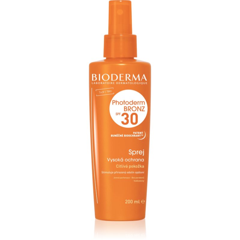 Bioderma Photoderm Bronz SPF 30 захисний спрей для збереження натуральної засмаги SPF 30
Bioderma Photoderm Bronz SPF 30 захисний спрей для збереження натуральної засмаги SPF 30