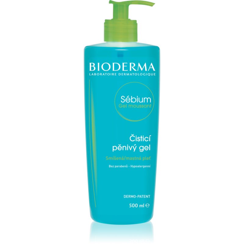 Bioderma Sébium Gel Moussant очищуючий гель для комбінованої та жирної шкіри
Bioderma Sébium Gel Moussant очищуючий гель для комбінованої та жирної шкіри