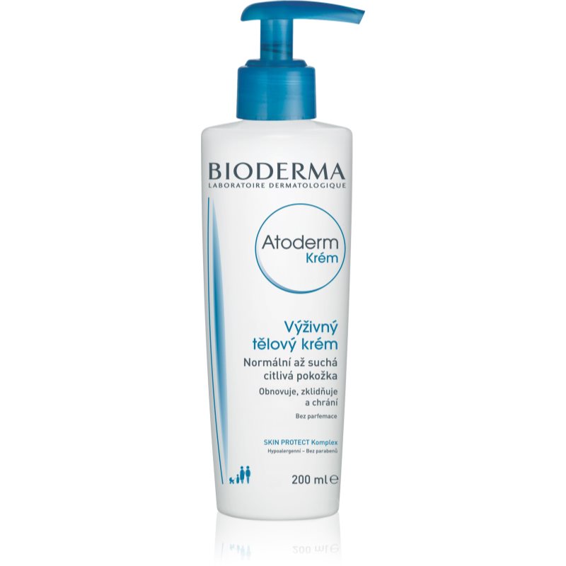 Bioderma Atoderm поживний крем для тіла для нормальної та сухої чутливої шкіри без ароматизатора
Bioderma Atoderm поживний крем для тіла для нормальної та сухої чутливої шкіри без ароматизатора